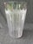 1940s Large Vintage Clear Ethed Crystal Vase For Sale - Image 5 of 18