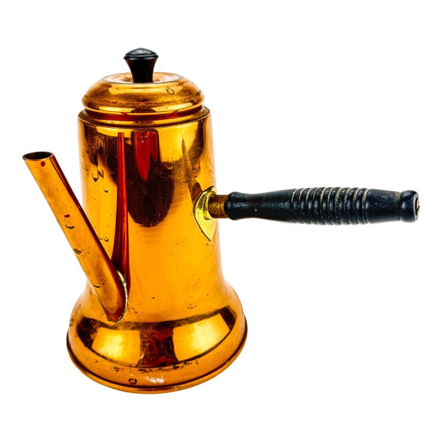 Vintage Copper Turkish Coffee Pot For Sale