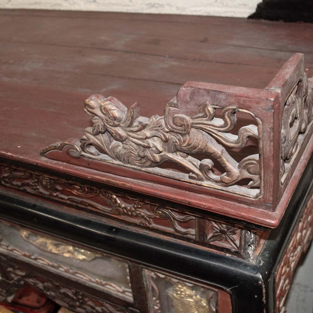 Antique Parcel Gilt Altar Table For Sale - Image 9 of 15