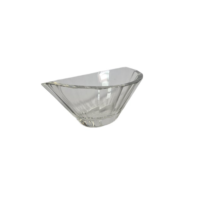 Art Deco Transparent Jardiniere from Moser, 1930s, in Very Good conditions. Designed 1920 to 1949 This piece has an...