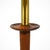 Walnut Floor Lamp with Sculpted Details For Sale In Chicago - Image 6 of 8