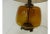 Transparent Amber Glass Table Lamp For Sale - Image 4 of 7