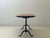 Vintage Dining Table with Cast Iron Frame and Wood Top, 1930s For Sale - Image 9 of 14