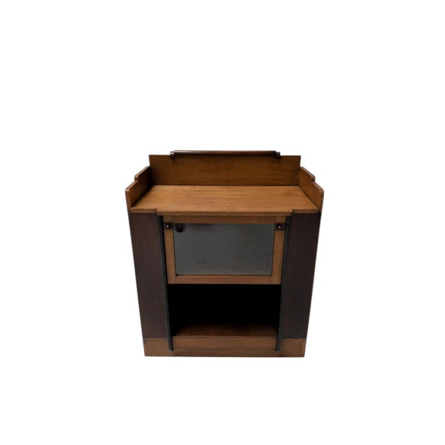 Art Deco Amsterdam School Cabinet from J.J. Zijfers Amsterdam, 1920s For Sale - Image 14 of 16