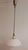 Vintage Pendant Lamp with Frosted Glass Shade, 1990s For Sale - Image 6 of 7