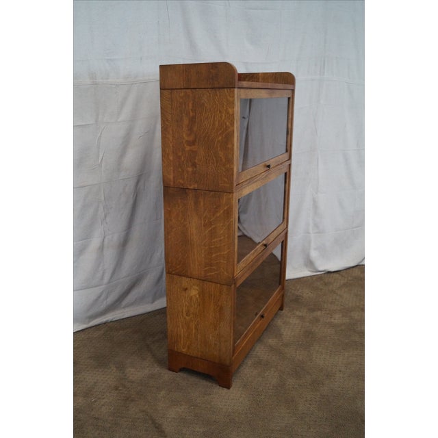 Stickley Mission Oak Stacking Barristers Bookcase Chairish