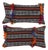 16"x28" SET OF 2 - Handmade Kilim Cushion Covers. A pair of Lumbar Pillow Covers For Sale