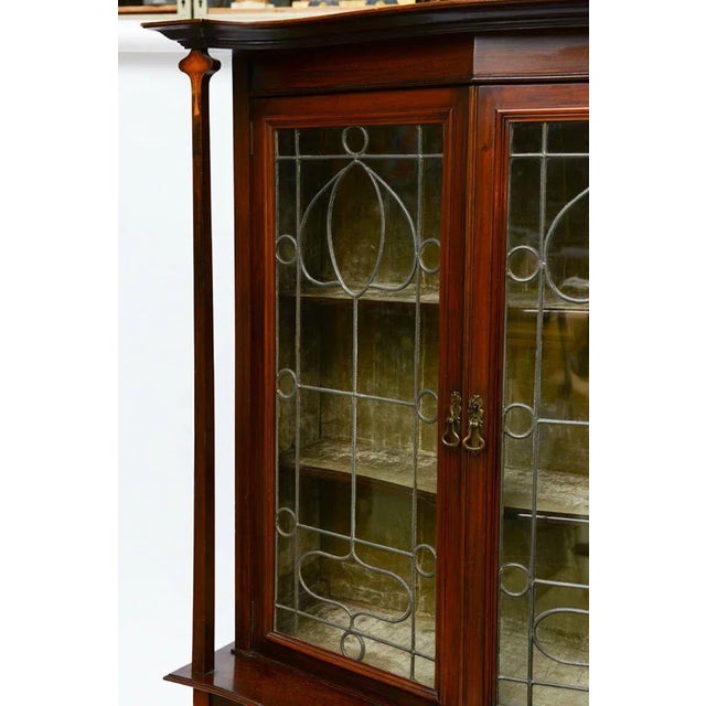 Early 20th Century Period Art Nouveau Marquetry Cabinet in Majorelle Style - Provenance For Sale - Image 5 of 8