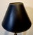 Vintage Mid-Century Modern Black Marble and Brass Table Lamp For Sale - Image 11 of 12
