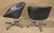 Mid 20th Century Mid 20th Century Mid-Century Modern Swivel Chairs- Set of 2 For Sale - Image 5 of 9