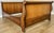 Vintage French Sleigh Double Bed Frame For Sale - Image 6 of 17