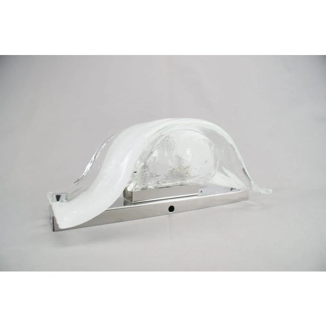 Large Murano Glass Sconce from Vetri Murano, 1960s For Sale - Image 6 of 12