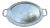 C.1930's Reed & Barton Silver Plate Moroccan-Style Hammered Oval-Shaped Grand Serving Tray For Sale