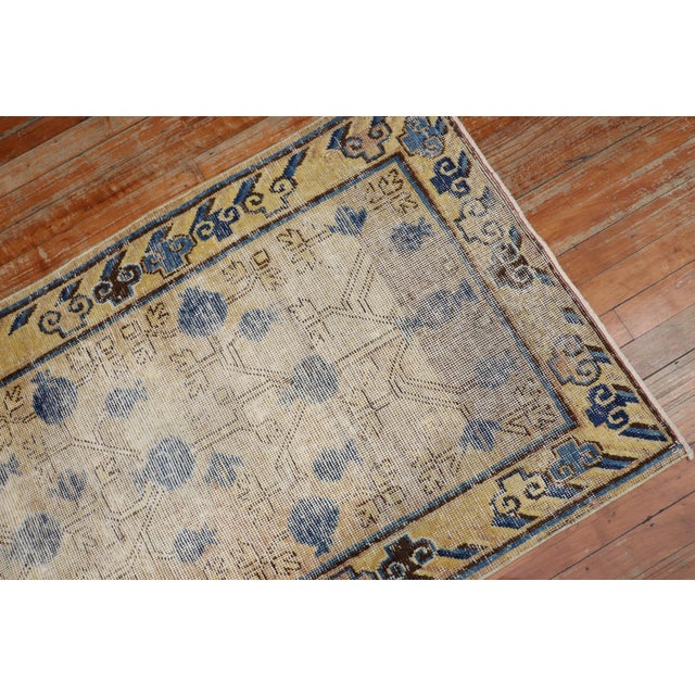 Antique Khotan Runner, 2'6'' X 14' For Sale - Image 11 of 17