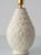 Antique Art Deco Ceramic Table Lamp with New Silk Ikat Shade by Charles Catteau For Sale - Image 6 of 11