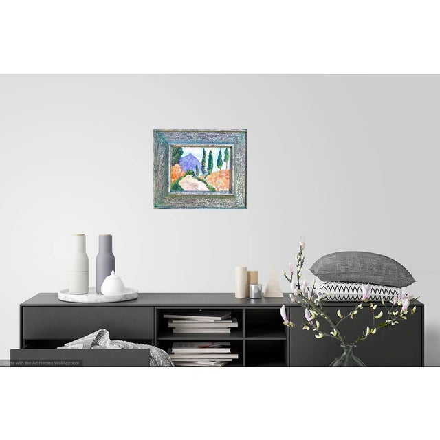 Martha Holden "Country Path" Contemporary Framed Oil Painting For Sale - Image 4 of 6