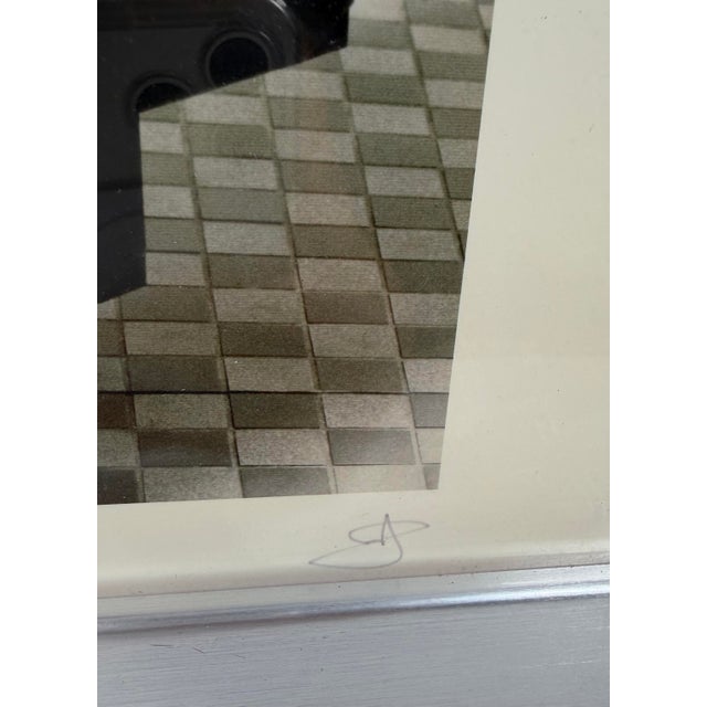 Jim Laser Signed Framed Photo Print A812 Stairs, Axis Building, Roppongi, Tokyo 12” For Sale In Los Angeles - Image 6 of 7