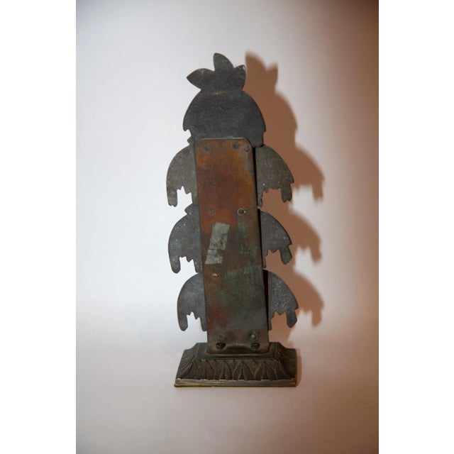 19th Century English Bronze Letter/Calling Card Rack For Sale - Image 9 of 10