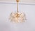 Chandelier in Brass and Crystal Glass from Kinkeldey, Germany, 1970s For Sale - Image 9 of 11