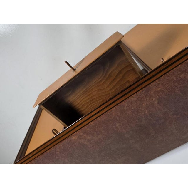 Artona Cabinet in Walnut and Burlwood by Afra & Tobia Scarpa for Maxalto, Italy, 1970s For Sale - Image 6 of 7