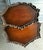 Rustic European Vintage 2-Tier Walnut Side Table For Sale - Image 3 of 3