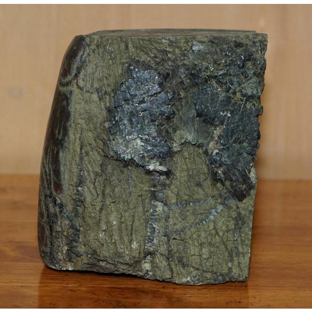 Carved Stone Library Book, 1900s For Sale - Image 4 of 11