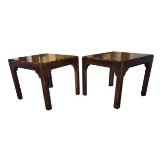 1970s Henredon Four Centuries French Country Side Tables - A Pair For Sale
