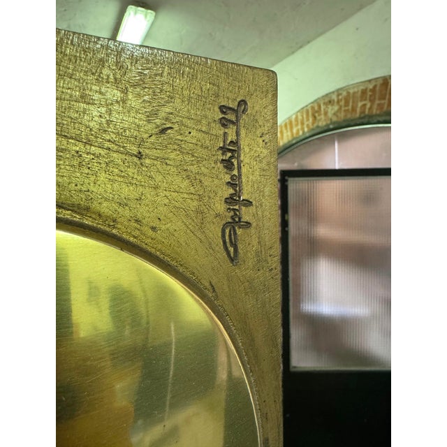 1970s Mirror in Mirrored Glass by Luciano Frigerio For Sale - Image 5 of 7