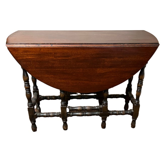 1960s Vintage Drop Leaf Table by Imperial Furniture Co. Chairish