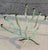 Vintage 7 Arm Brutalist Candelabra Hand-Forged Iron and Copper With Verdigris For Sale - Image 14 of 14