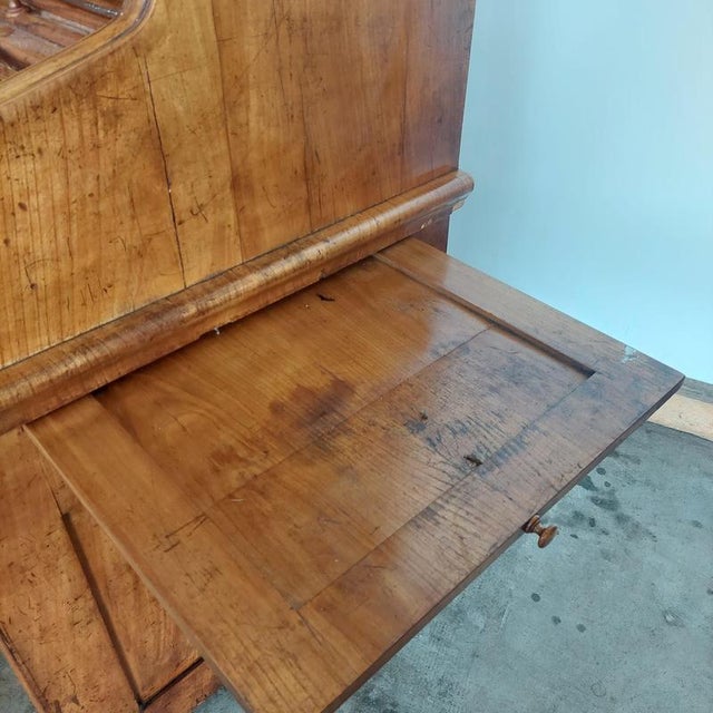 Louis Philippe Cylindrical Secretaire For Sale - Image 17 of 18