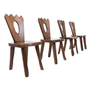 Chairs in the style of Olavi Hanninen, 1960s, Set of 4 For Sale