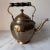 Vintage Brass Tea Pot With Wooden Handle For Sale - Image 10 of 11