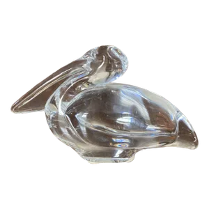 Vintage Baccarat Crystal Pelican