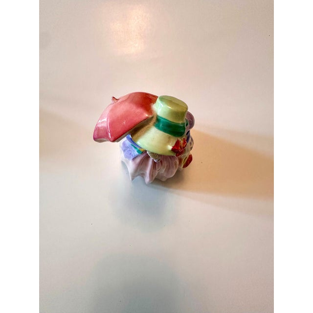 Ceramic Vintage Royal Doulton “Miss Demure” Figurine, English Bone China, 1930 For Sale - Image 7 of 7