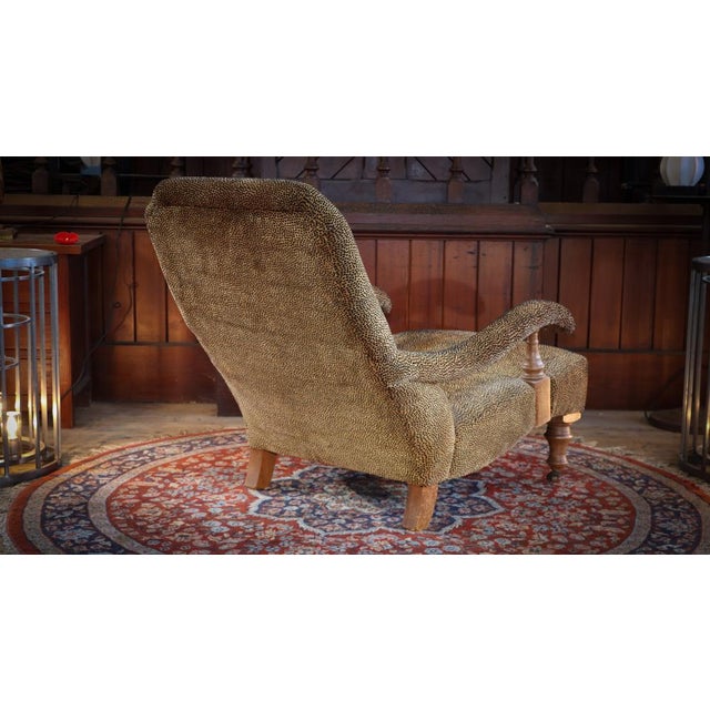 Set of Lounge Chair and Ottoman in Velvet, 2010s For Sale - Image 18 of 18