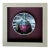 Piero Fornasetti “12 Mesi, 12 Soli” Porcelain Coaster, November, Sun in a Wine Bottle, Framed For Sale