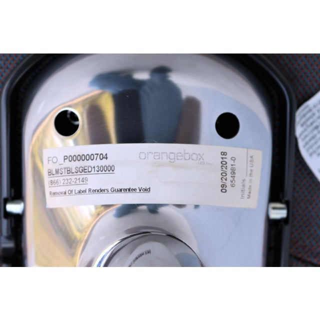 Contemporary Modern Orangebox Bloom Swivel and Tilt Guest Side Chairs - a Pair For Sale - Image 11 of 13