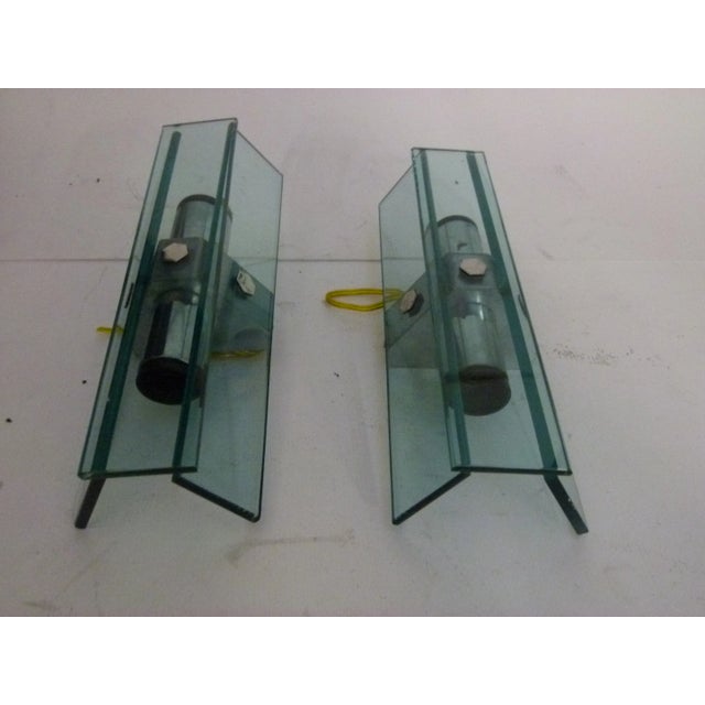 1970s Italian Murano Glass Lamps from VECA, 1970s, Set of 2 For Sale - Image 5 of 5