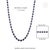 27.67 Carat Blue Sapphire & Diamond Luxury Art Deco Necklace by VRJewels in 14k Gold For Sale - Image 11 of 16
