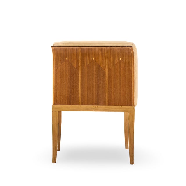 Brown Eliel Saarinen for Arkitektura Saarinen House Mid Century Maple Arm Lounge Chair For Sale - Image 8 of 10