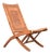 Folding Chair by Ángel Pazmiño for Muebles de Estilo, 1960s For Sale