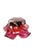 Pink Decorative Bowl by J. Hospodka for Chribska Glassworks, Czechoslovakia, 1960s For Sale - Image 8 of 9