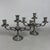 Vintage Three-Layer Pewter Candlesticks, 1960s, Set of 2 For Sale - Image 11 of 11