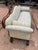 Rococo Revival/Victorian Carved Wood Sofa in Peacock Feather Upholstery For Sale - Image 4 of 11