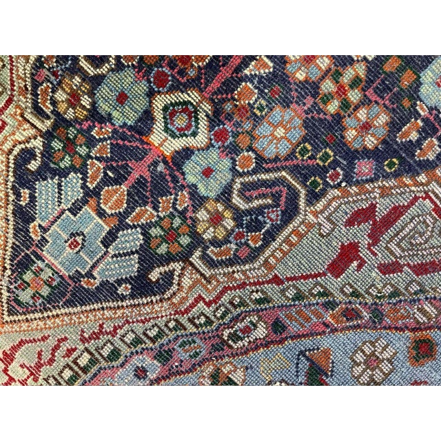 1970s Persian Hamadan , 2'7" X 3'7" For Sale - Image 4 of 5