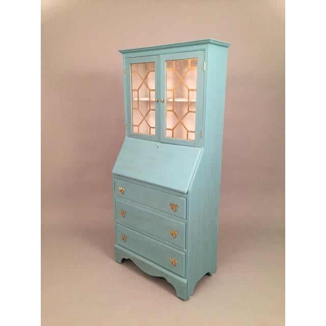 Blue Hutch China Desk Chairish