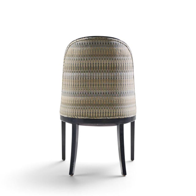 Black Dessin Fournir Plante Model 1020-S Walnut Dining Chairs - Set of 8 For Sale - Image 8 of 10