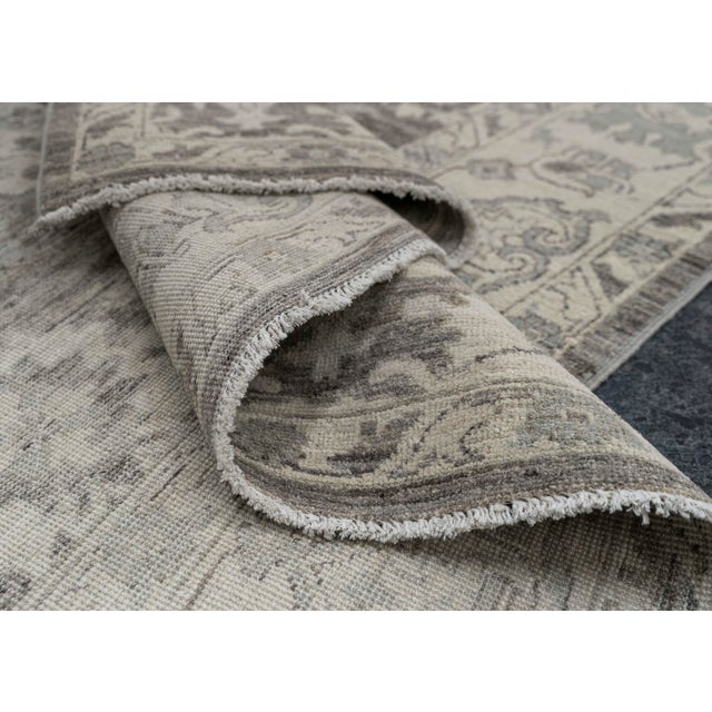 Oushak Rug 5'7" x 8'3" For Sale In Houston - Image 6 of 8