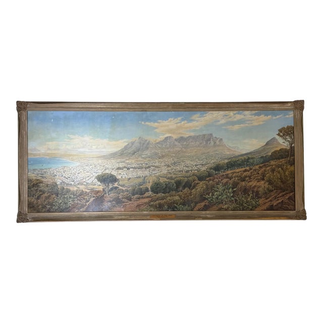 John Roland Brown, Panorama of Cape Town From Signal Hill, Circa 1910 For Sale